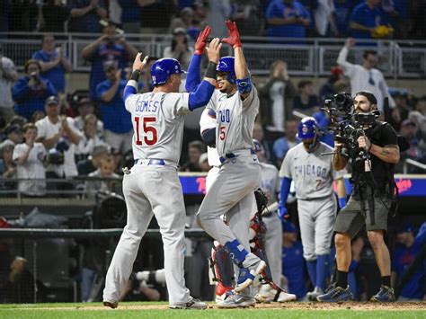 Mervis double sparks Cubs rally in 7th past Twins 6-2 to open 9-game trip